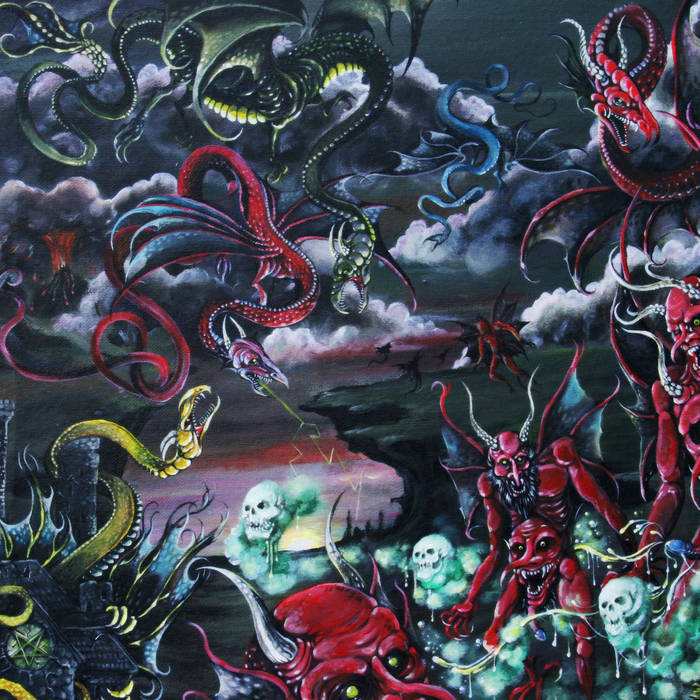 DAEVA - Through Sheer Will and Black Magic Black LP