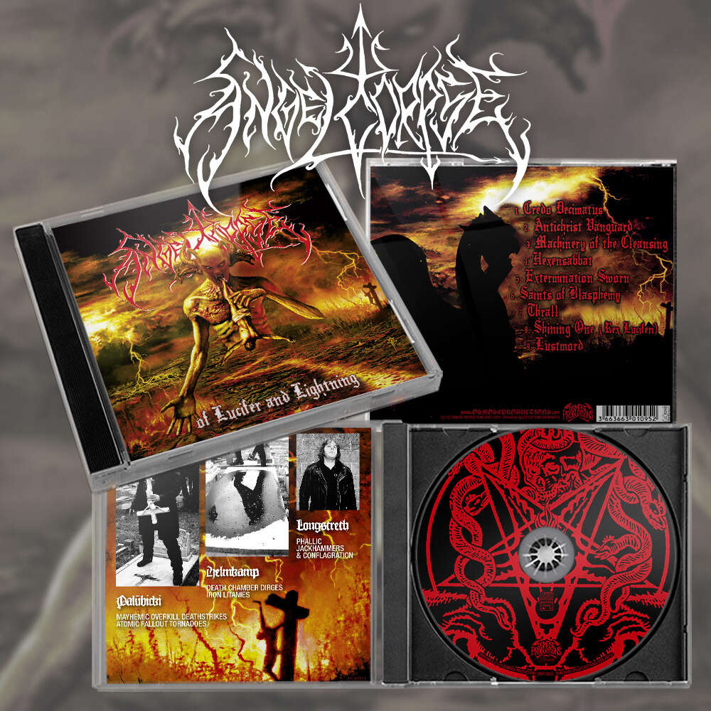 ANGELCORPSE - Of Lucifer And Lightning (Re-issue) - CD