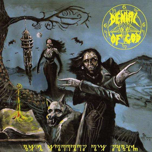 DENIAL OF GOD - The Horrors of Satan (12" Gatefold DOUBLE LP on Galaxy Yellow Vinyl)