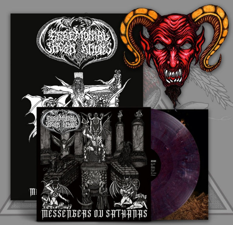 CEREMONIAL INCANTATIONS - Messengers ov Sathanas Ltd Edition Colour LP