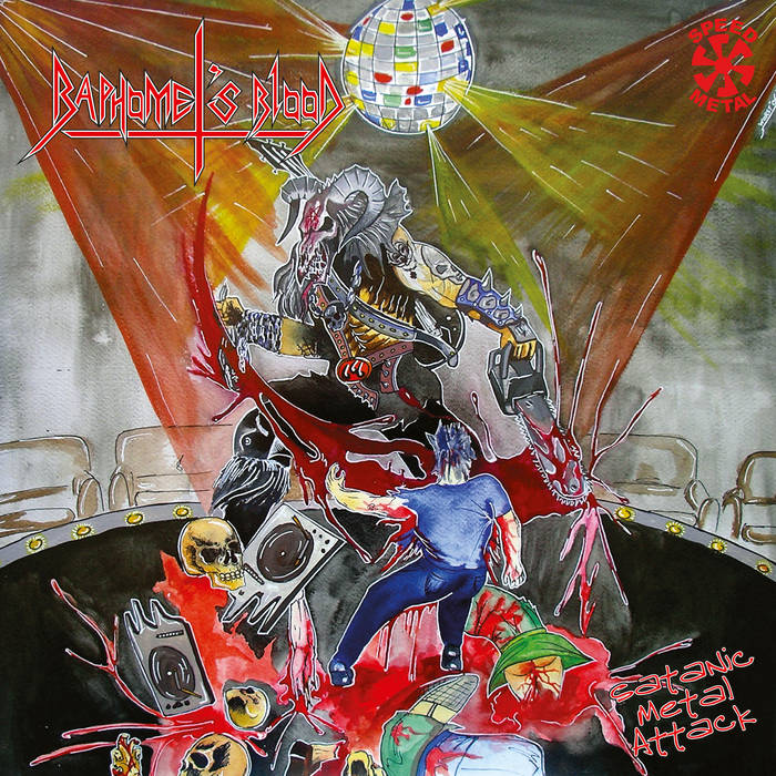 BAPHOMET'S BLOOD - Satanic Metal Attack CD