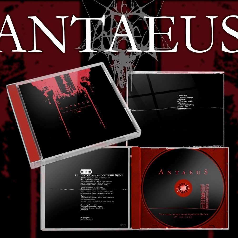 ANTAEUS - Cut your flesh and worship satan - CD