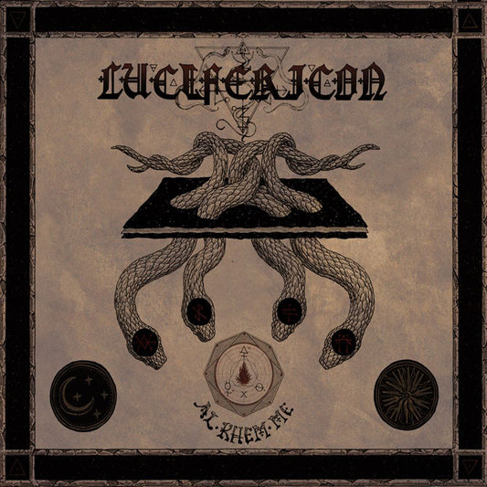 LUCIFERICON Al-Khem-Me LP gatefold w/poster (ltd red vinyl)