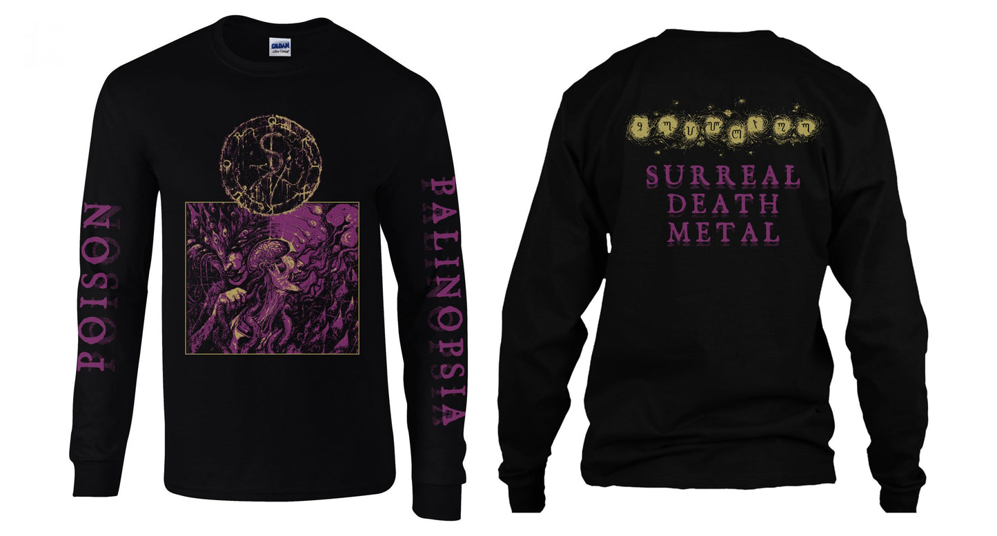 QRIXKUOR Poison Palinopsia Long Sleeve Shirt