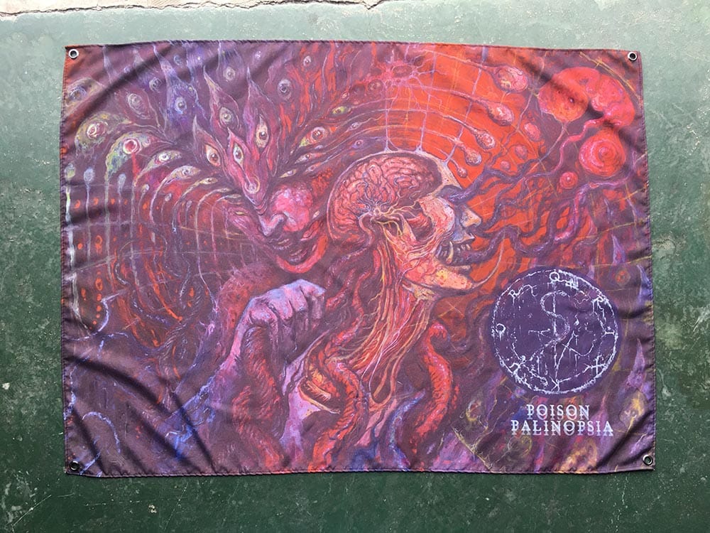 QRIXKUOR Poison Palinopsia Flag