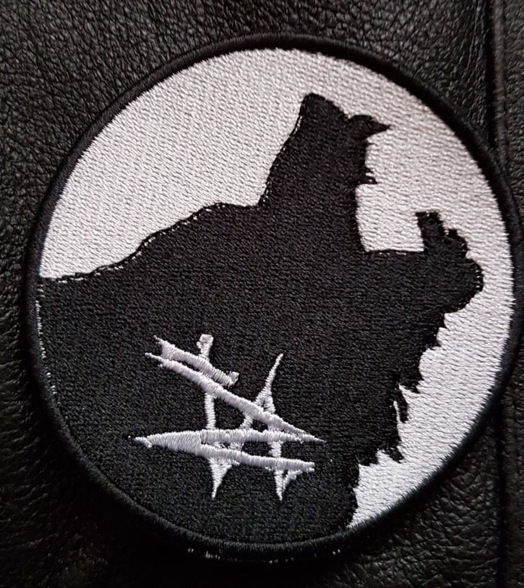 VIRCOLAC Wolf Moon circular patch