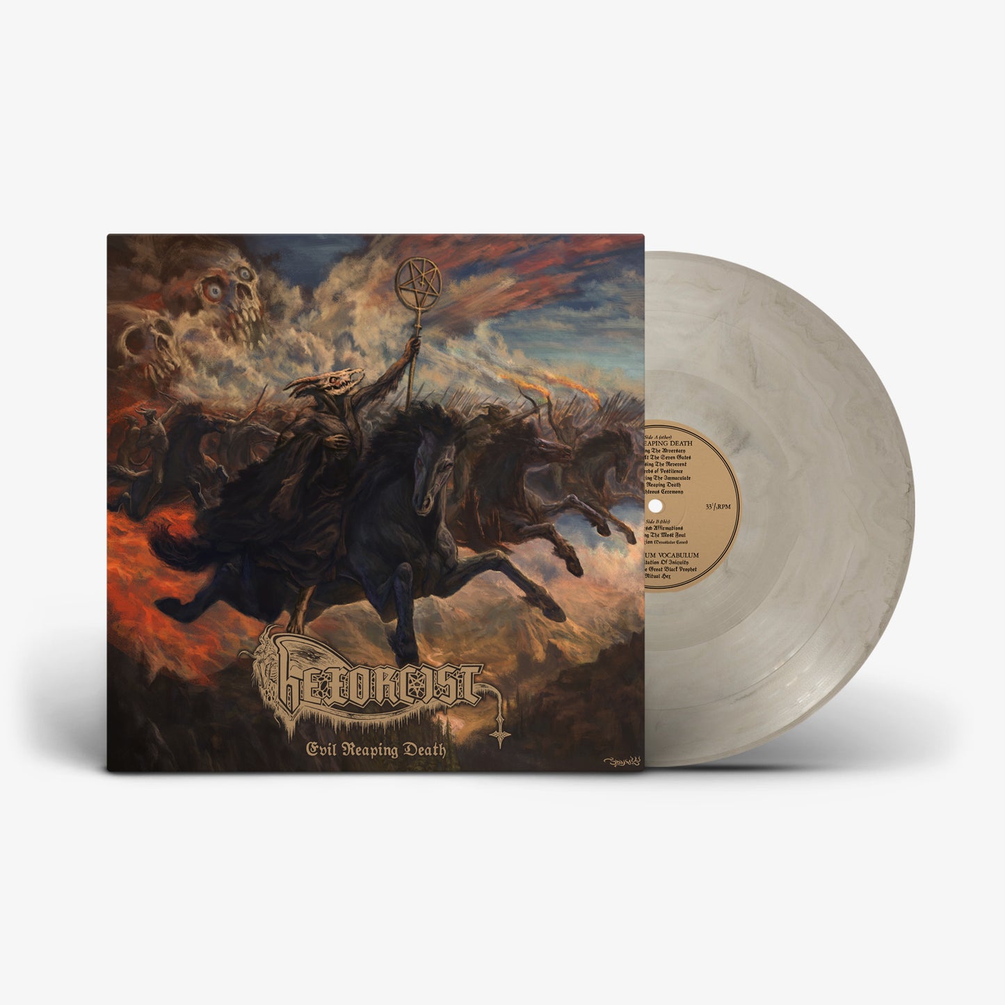 HEXORCIST Evil Reaping Death LP