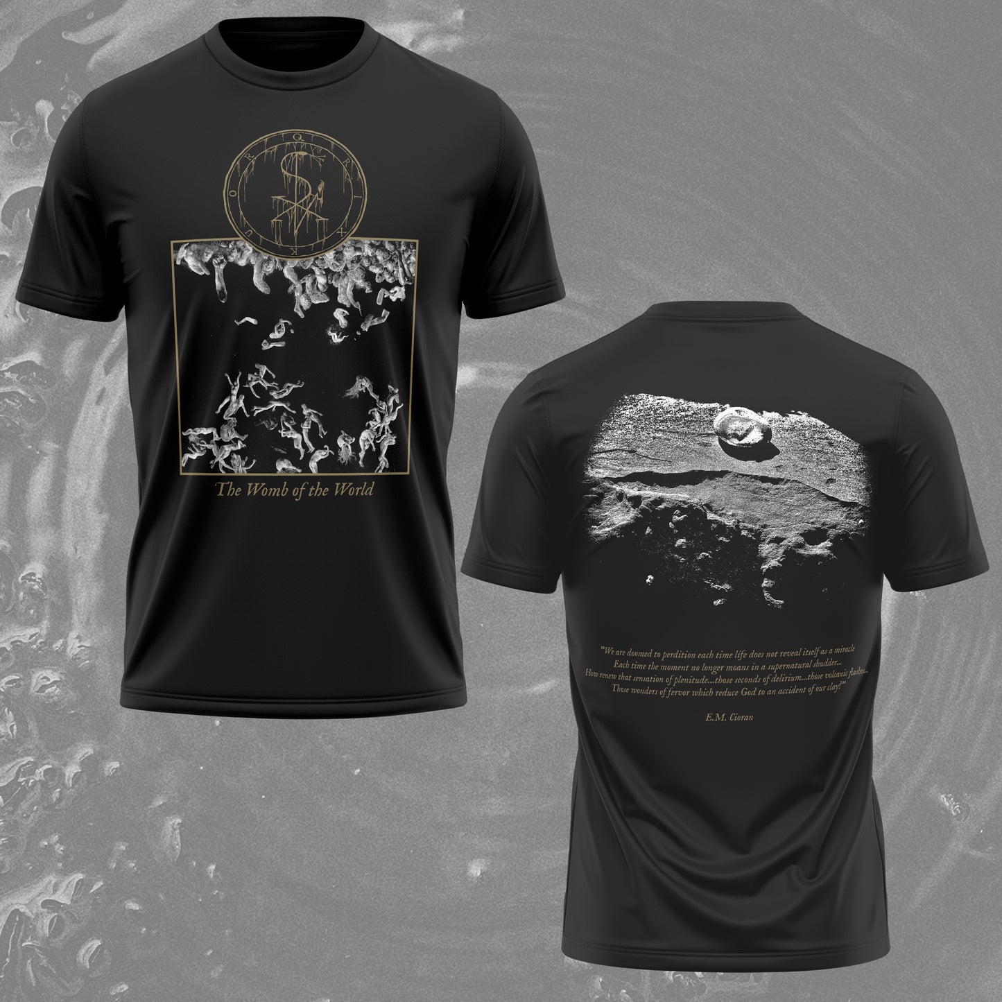 QRIXKUOR The Womb of the World T Shirt