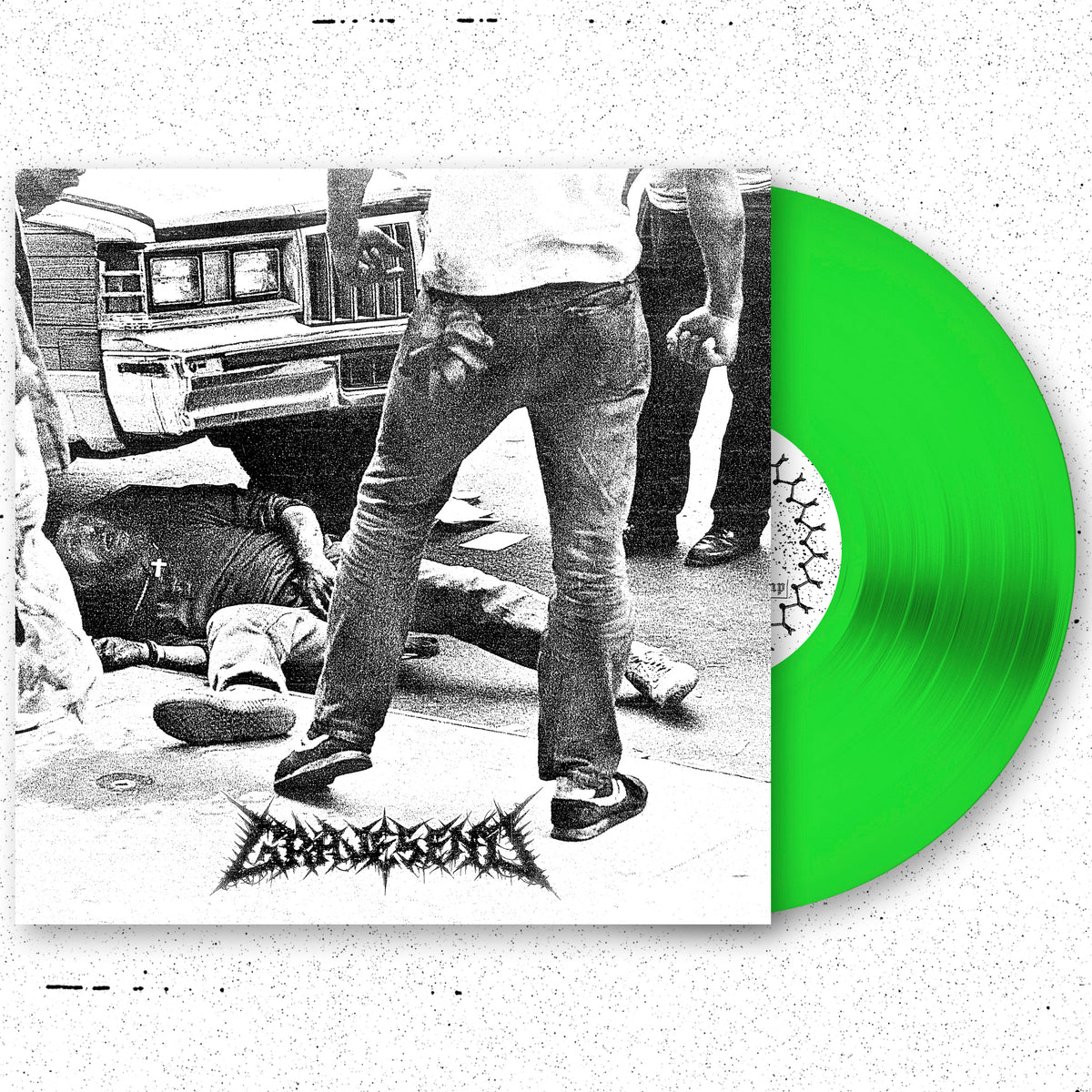GRAVESEND - Gowanus Death Stomp (Neon Green) Colour LP