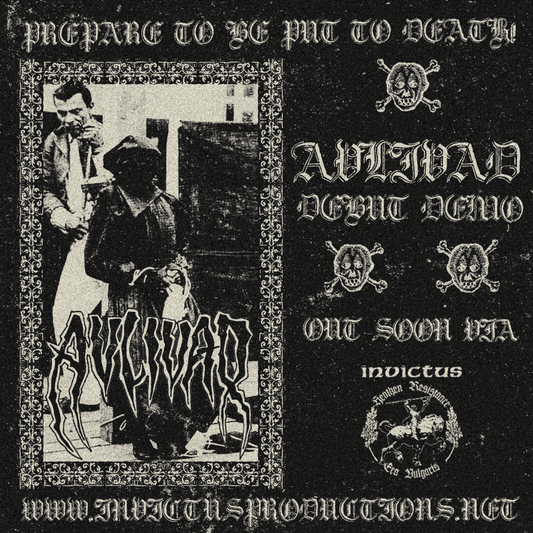 Avlivad  - S/T demo cassette out Friday November 27th