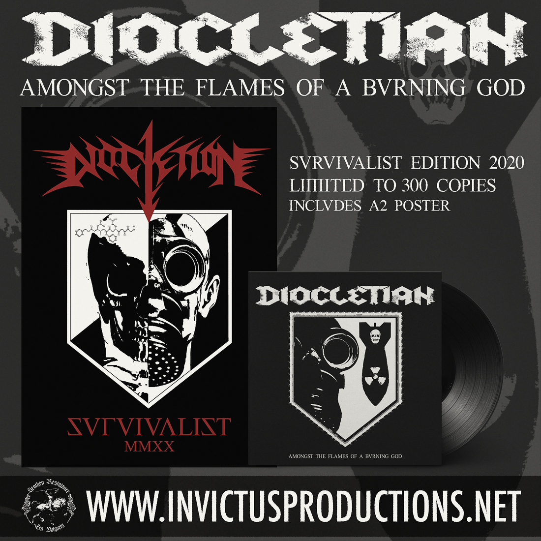 Out Now! Diocletian Amongst the Flames of a Burning God LP!