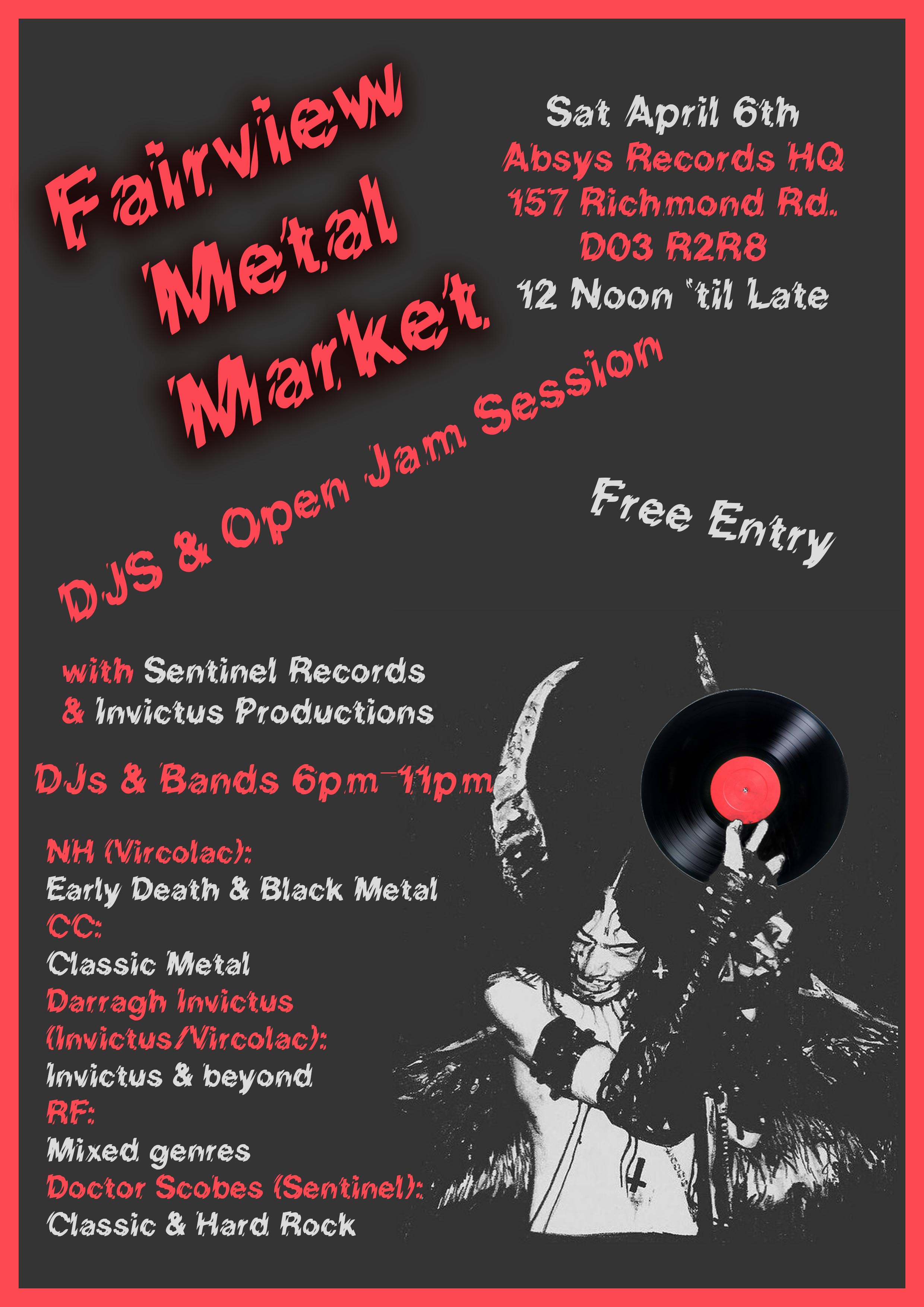 FAIRVIEW METAL MARKET (DUBLIN) Saturday April 6th!!