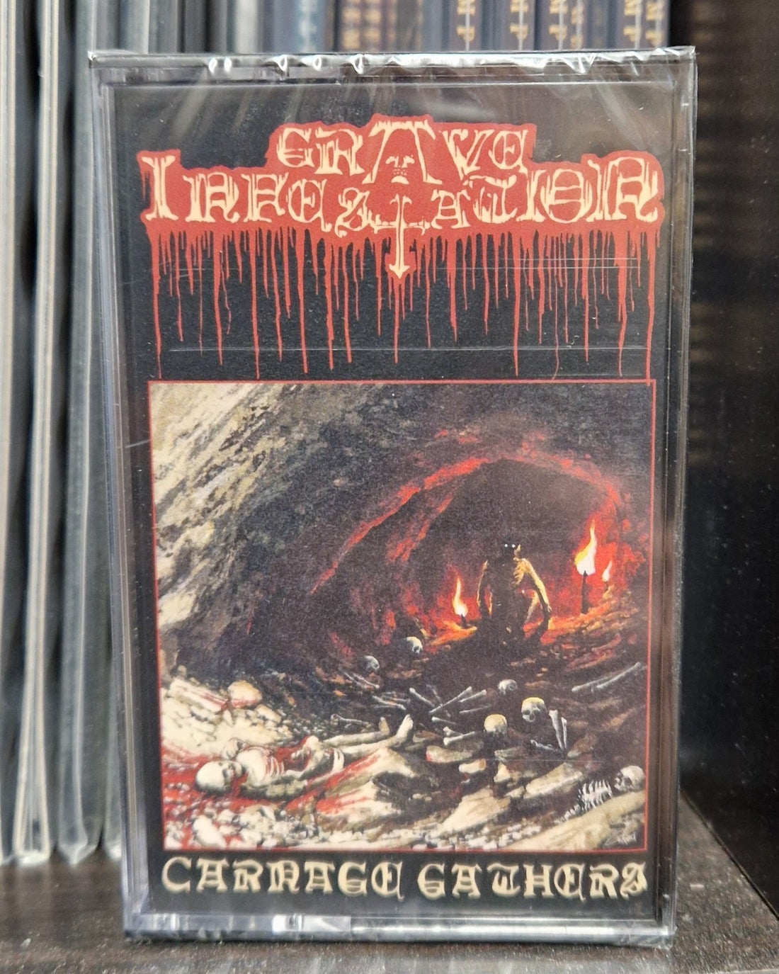 GRAVE INFESTATION Carnage Gathers Cassette Out Now!