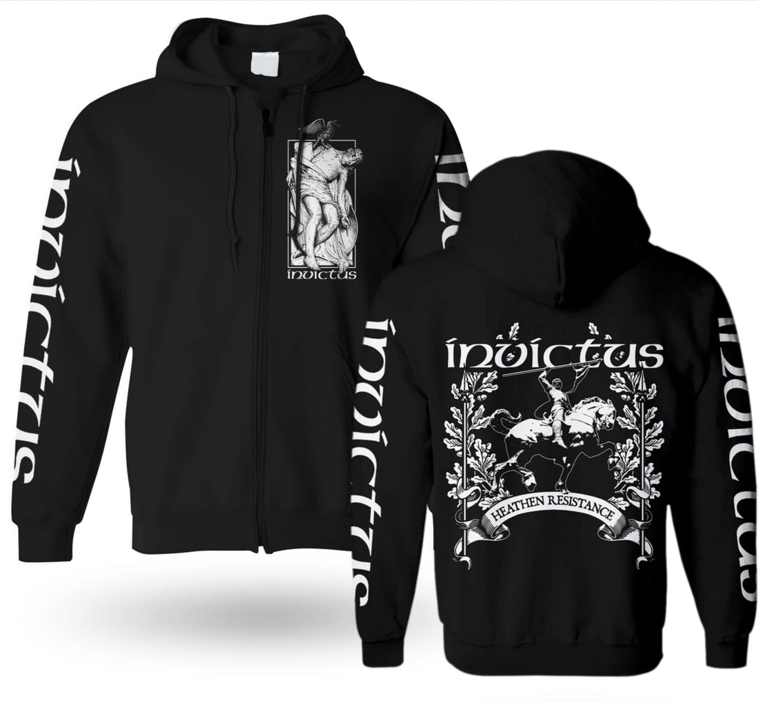Available Now! Invictus Productions Zipper Hoodie!
