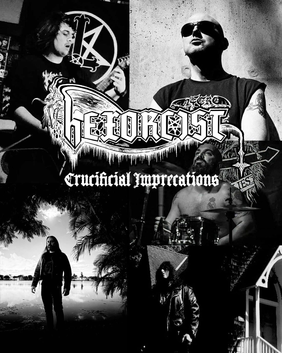 HEXORCIST Crucifial Imprecations LP/CD!