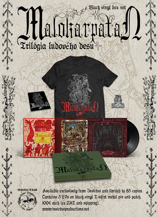 Malokarpatan 'Trilógia Ludového Desu' wooden box set