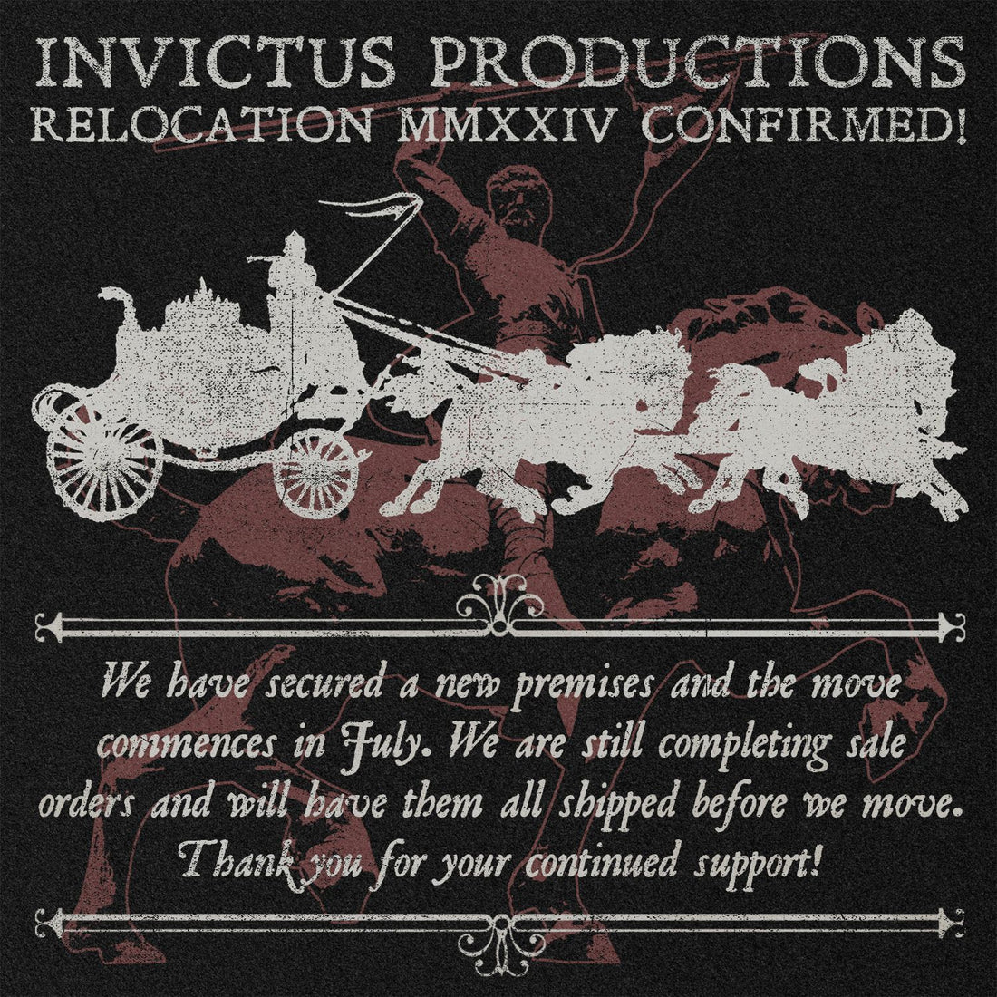 Invictus Relocation Info