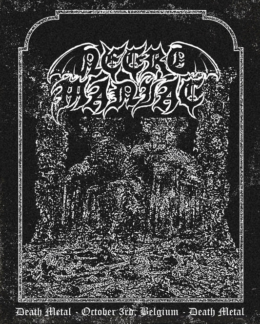 NECROMANIAC Announced for Temple Fire Festival, Brussels, October 3rd!