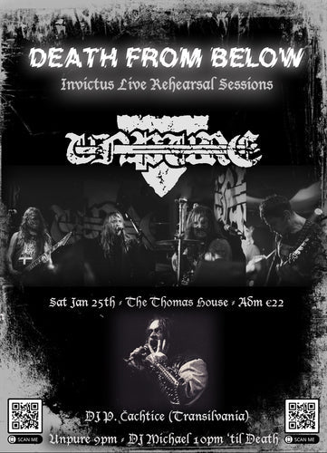 UNPURE at Death From Below, Saturday January 25th!