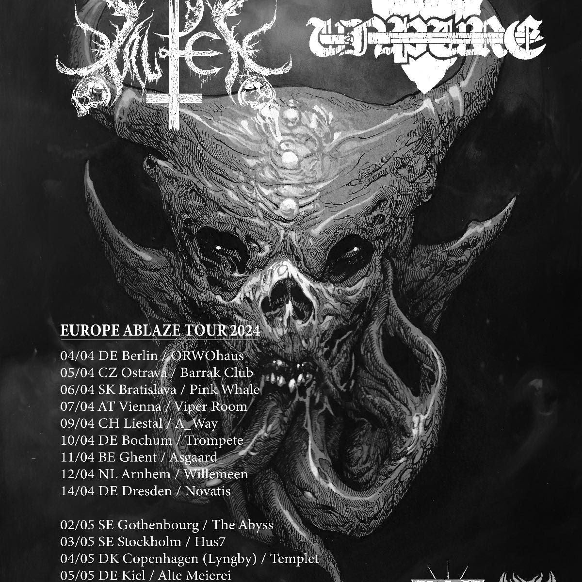UNPURE & XALPEN European Tour April/May 2024!