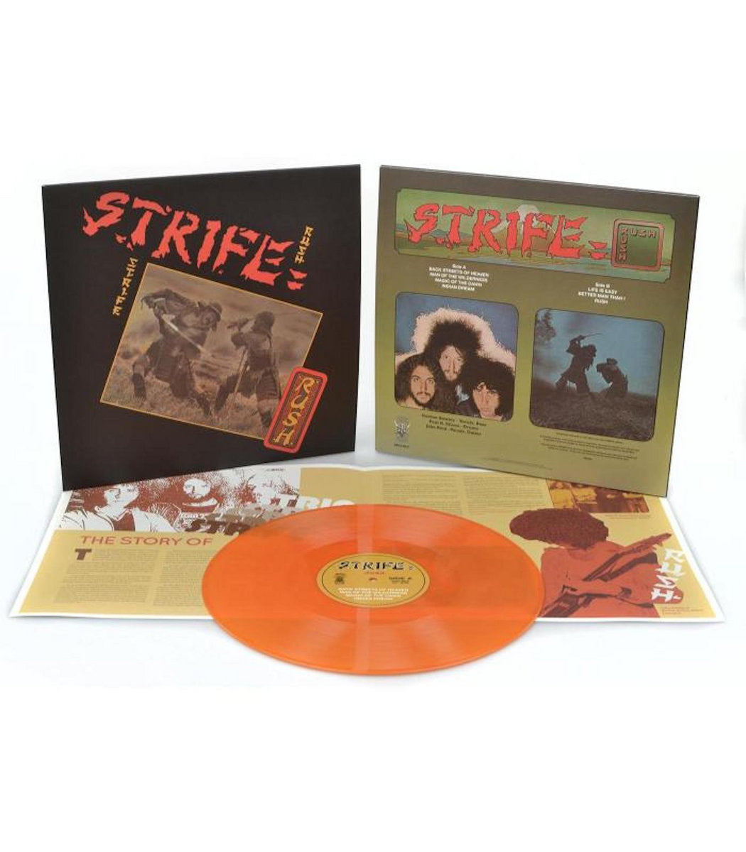STRIFE - Rush (12" LP on Yellow with Orange/Red Marbled Vinyl)