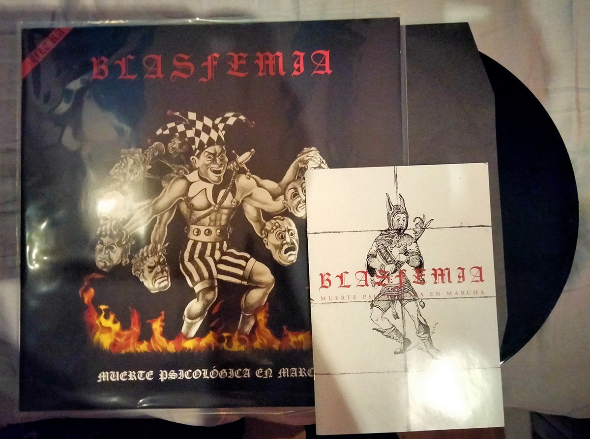 BLASFEMIA Muerte Psicol?gica en Marcha LP (red vinyl)_