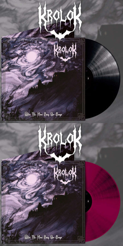 KROLOK - When The Moon Sang Our Songs (Re-issue) - Gatefold LP (Magenta Vinyl)