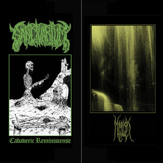 SANCTUARIUM / MAGICK HOWL Cadaveric Reminiscense / Svlphvrnaut Split LP