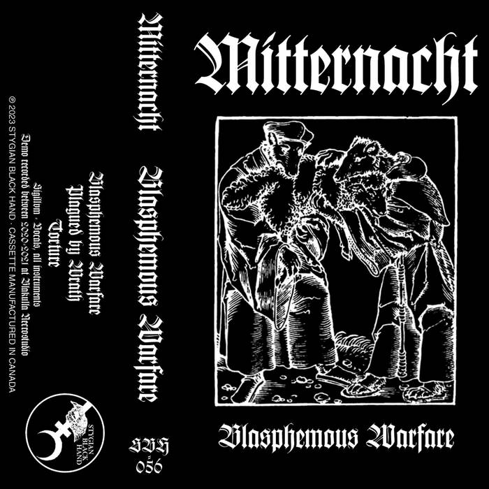 Mitternacht - Blasphemous Warfare Cassette