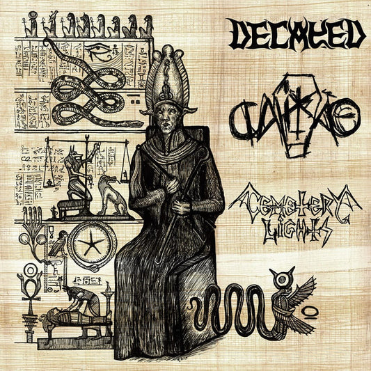 DECAYED/CEMETERY LIGHTS/CAIXÃO - Heralds of the Duat LP