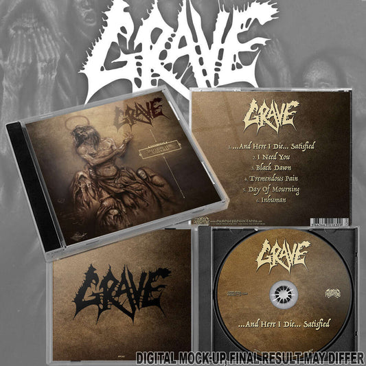 GRAVE - And Here I Die Satisfied (Re-issue) - CD