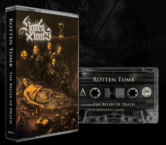 ROTTEN TOMB The Relief of Death Cassette