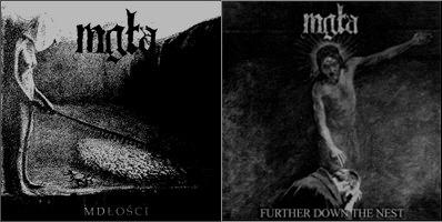 Mgla - Mdlosci / Further Down The Nest cassette