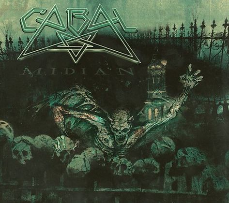 Cabal - Midian LP (Clear Green Vinyl - slight corner bend)