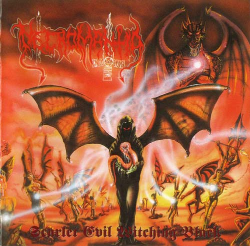 Necromantia - Scarlet Evil, Witching Black CD