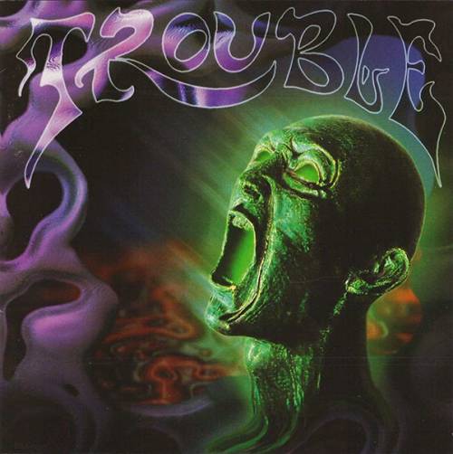 TROUBLE Plastic Green Head CD