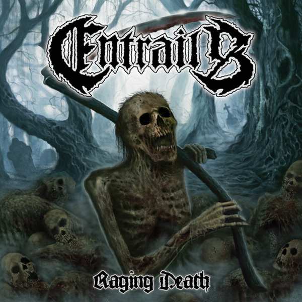 Entrails - Raging Death LP gatefold