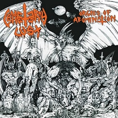 Cemetery Lust - Orgies Of Abomination (Orange/Black/White Splatter Vinyl)
