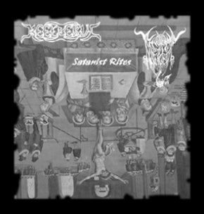 BLACK ANGEL / BEELZEBUL - Satanist Rites CD