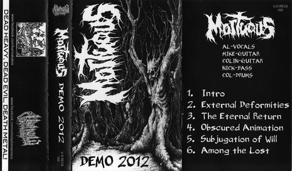 Mortuous - Demo 2012 cassette
