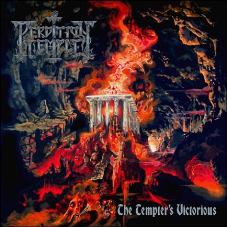 PERDITION TEMPLE (Black Witchery/AngelCorpse) - The Tempter's Victorious (CD)