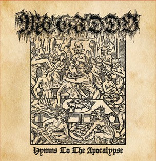 MEGIDDO - The Heretic/ Hymns to the Apocalypse LP (Ltd amber vinyl)