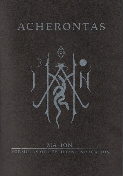 Acherontas - Ma-IoN(Formulas Of Reptilian Unification) - Gatefold DLP &amp; 24 pages Booklet