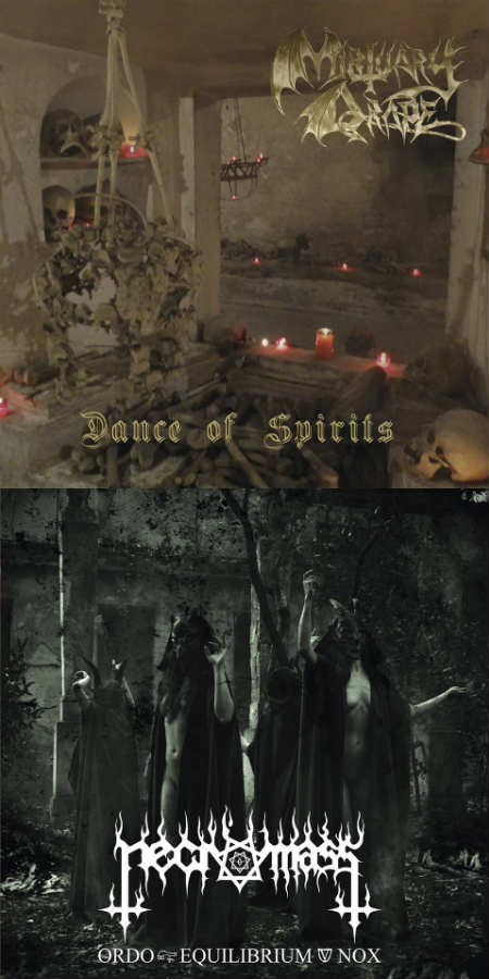 Mortuary Drape / Necromass Dance Of Spirits / Ordo Equilibrium Nox CD