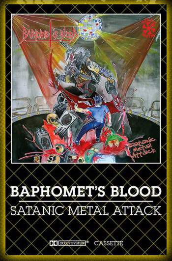 Baphomet's Blood - Satanic Metal Attack cassette