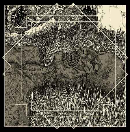 MITOCHONDRION / AUROCH In Cronian Hour 7`EP Gatefold