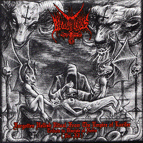 BLOODY CROSS FORGOTTEN HELLISH RITUAL FROM THE EMPIRE OF LUCIFER VOL. II & VOL. III  - Double CD
