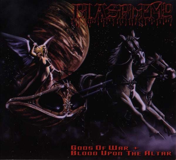 BLASPHEMY Gods Of War + Blood Upon The Altar CD