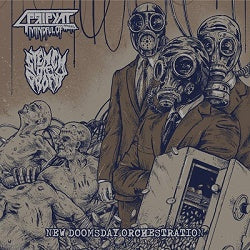 MINDFUL OF PRIPYAT / STENCH OF PROFIT New Doomsday Orchestration LP