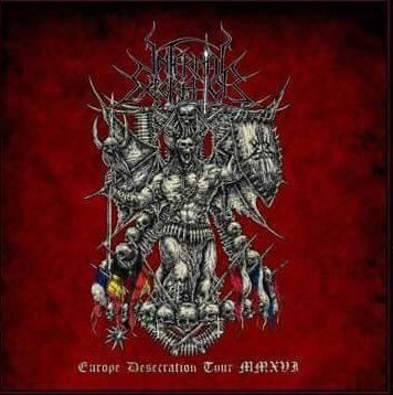 INFERNAL EXECRATOR Europe Desecration Tour MMMXVI LP
